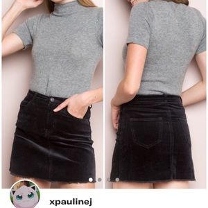 💔SOLD💔 Brandy Melville black juliette skirt